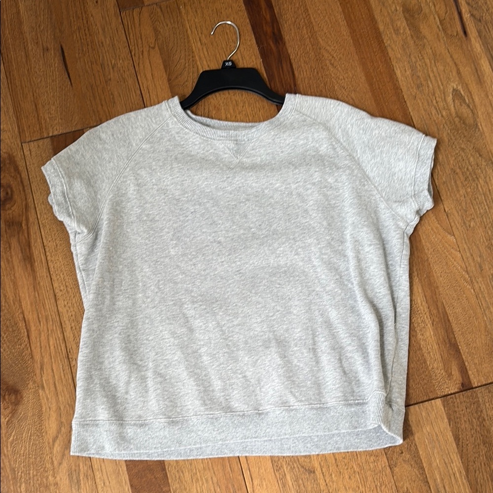 Canvas Sweatshirt Top